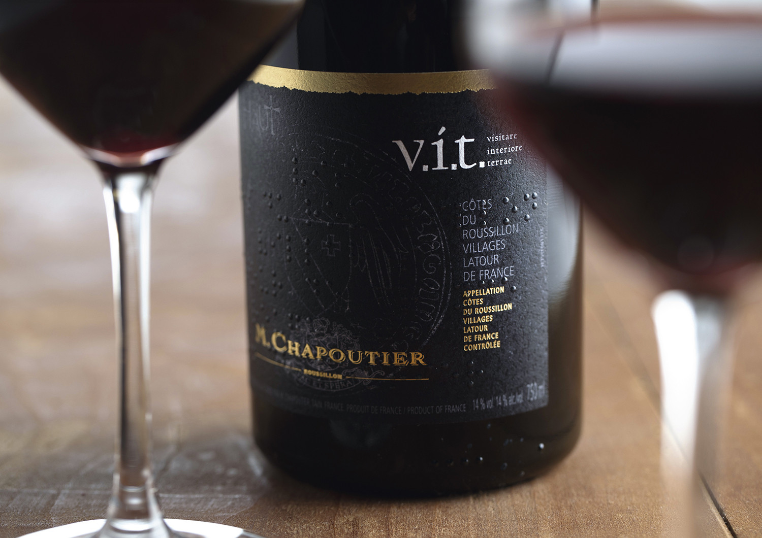 V.I.T. vin rouge  Côtes-du-Roussillon Villages Latour de France