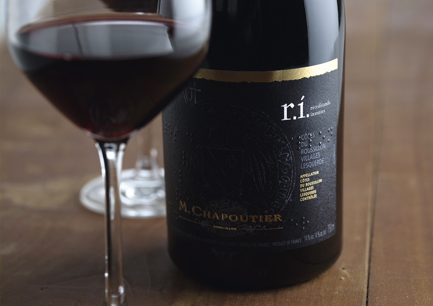 R.I. vin rouge Côtes-du-Roussillon Villages Lesquerde