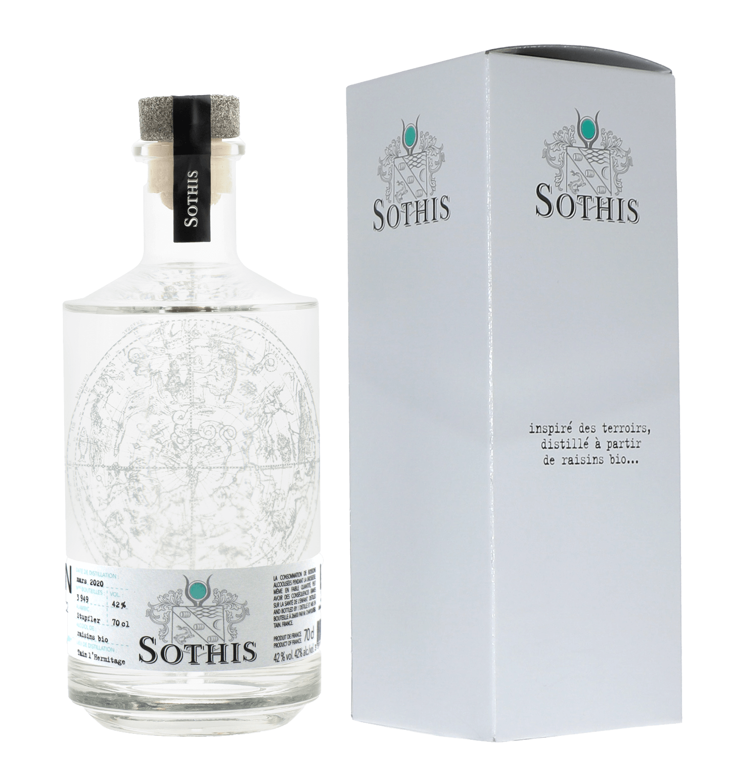 Coffret Gin Sothis Maxime Chapoutier