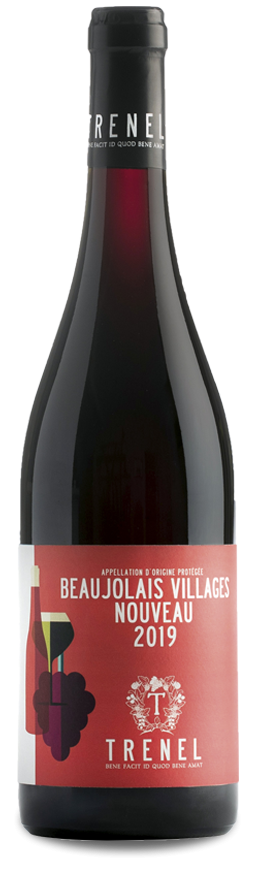 Baujolais Villages Nouveau vin rouge Trenel