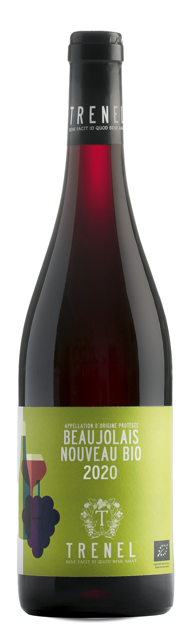 Beaujolais Nouveau Bio vin rouge Maison Trenel