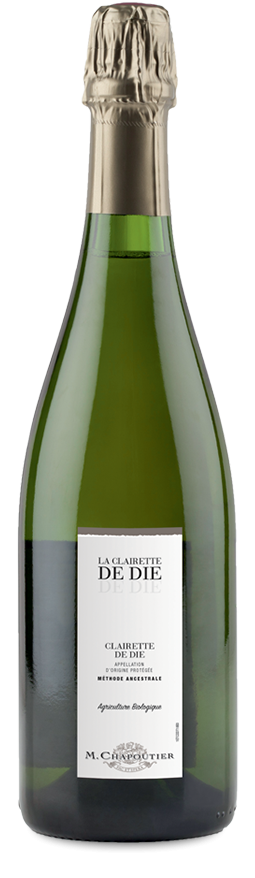 Clairette de Die bio "méthode ancestrale"