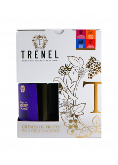 Coffret Trenel quatre crèmes de fruits