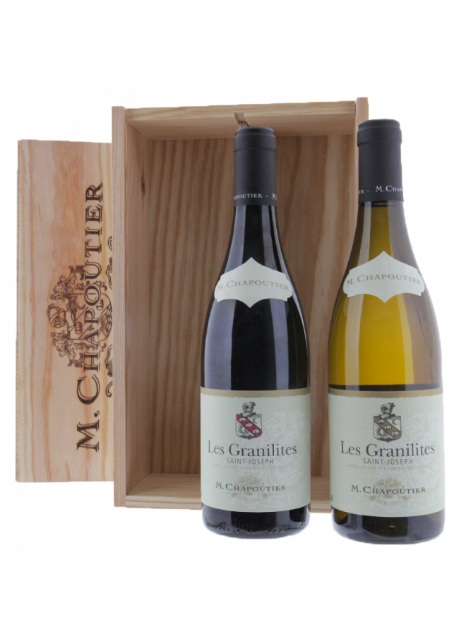Coffret vin Saint Joseph Granilites