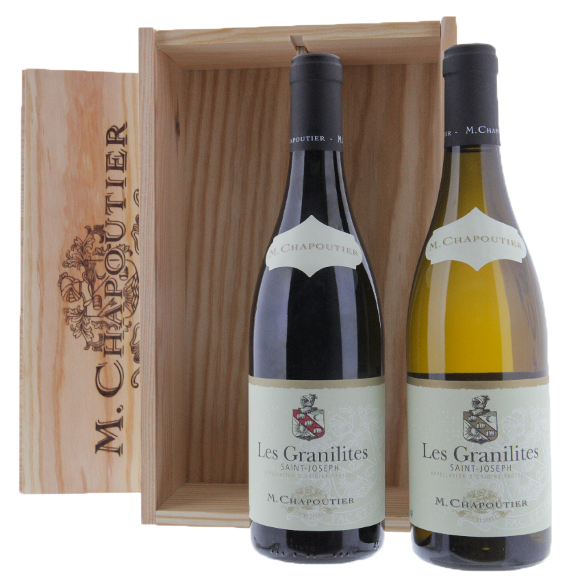 Coffret vin Saint Joseph Granilites