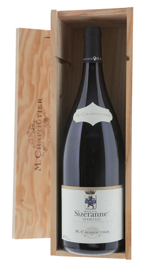 Coffret Grand Monsieur , Vallée du Rhône - Hermitage: vin de la Maison  M.CHAPOUTIER