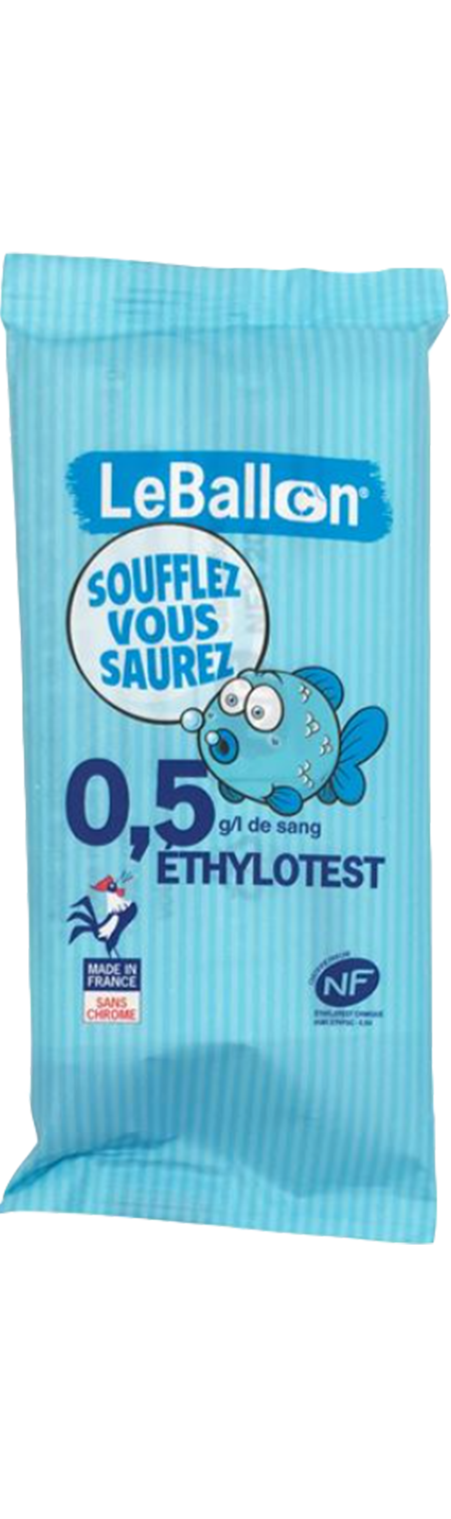 Ethylotest 0.5g/l de sang