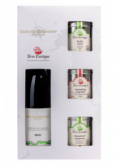 Coffret vin et épices- Irifi 