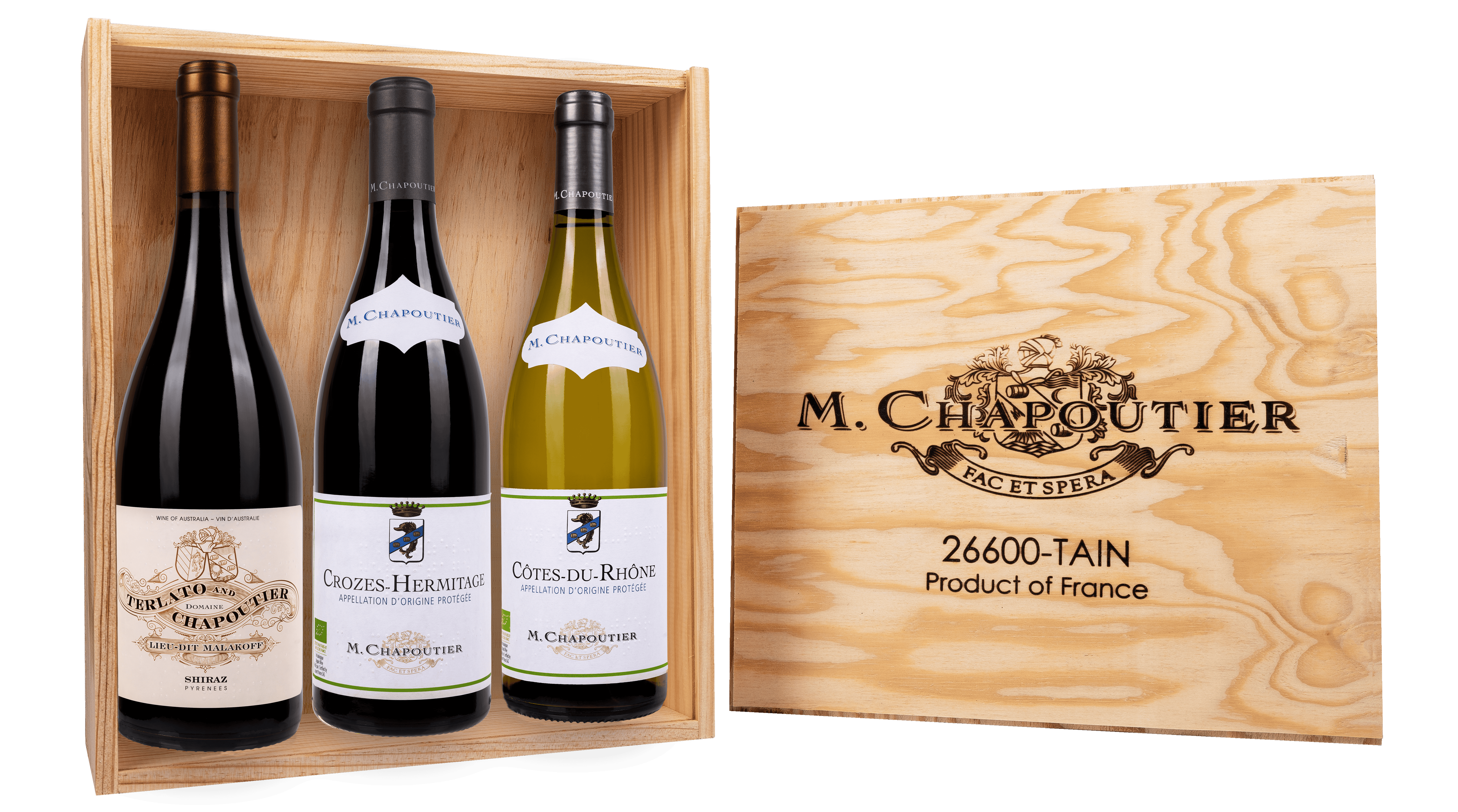 Coffret caisse bois