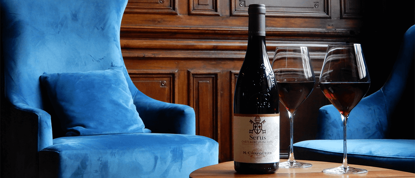 Serus, a red Châteauneuf-du-Pape 100% Syrah