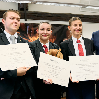 Rétrospective de la 31ème édition du Concours du Meilleur Elève Sommelier en Vins et Spiritueux de France M. CHAPOUTIER