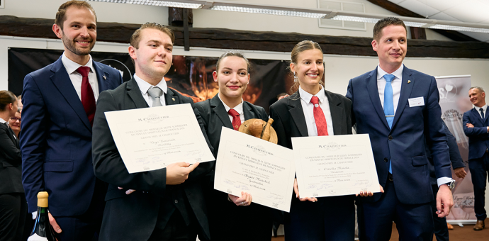 Rétrospective de la 31ème édition du Concours du Meilleur Elève Sommelier en Vins et Spiritueux de France M. CHAPOUTIER