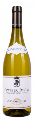 Côtes du Rhône vin blanc M Chapoutier