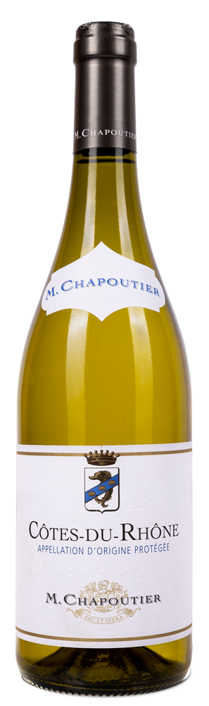 Côtes du Rhône vin blanc M Chapoutier
