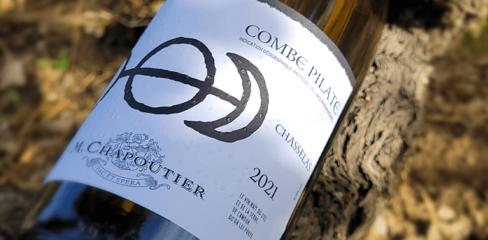 Chasselas : Le vin blanc en biodynamie de La Combe Pilate, IGP des Collines Rhodaniennes.